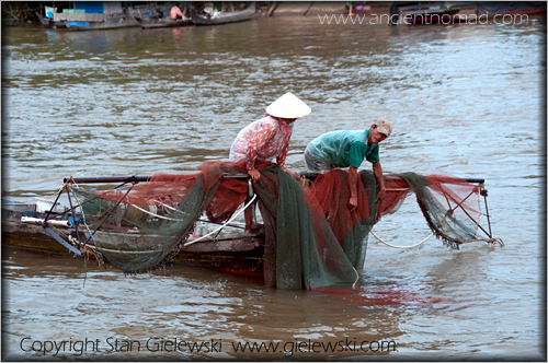 Chou Doc - Mekong River - Vietnam