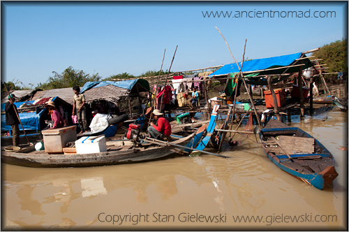 Boat trip: Battambang to Siem Reap - Cambodia