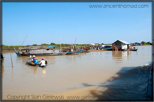 Boat trip: Battambang to Siem Reap - Cambodia