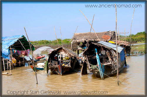 Boat trip: Battambang to Siem Reap - Cambodia