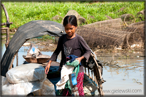 Boat trip: Battambang to Siem Reap - Cambodia