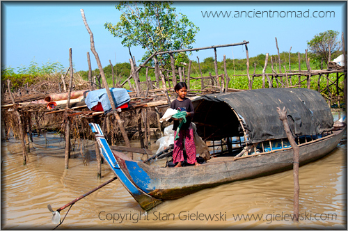 Boat trip: Battambang to Siem Reap - Cambodia