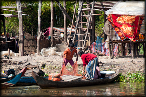 Boat trip: Battambang to Siem Reap - Cambodia