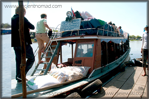 Boat trip: Battambang to Siem Reap - Cambodia