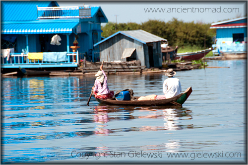Boat trip: Battambang to Siem Reap - Cambodia