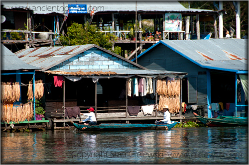 Boat trip: Battambang to Siem Reap - Cambodia